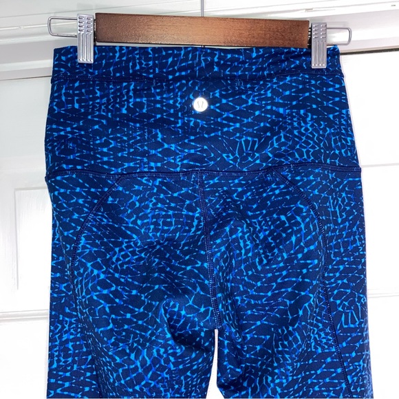 Lululemon Pure Practice Pant Leggings 25” Blue 6 High Waisted - Picture 11 of 11